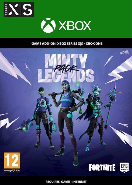 Fortnite Minty Legends Pack + 1000 V-Bucks Código de XBOX LIVE GLOBAL